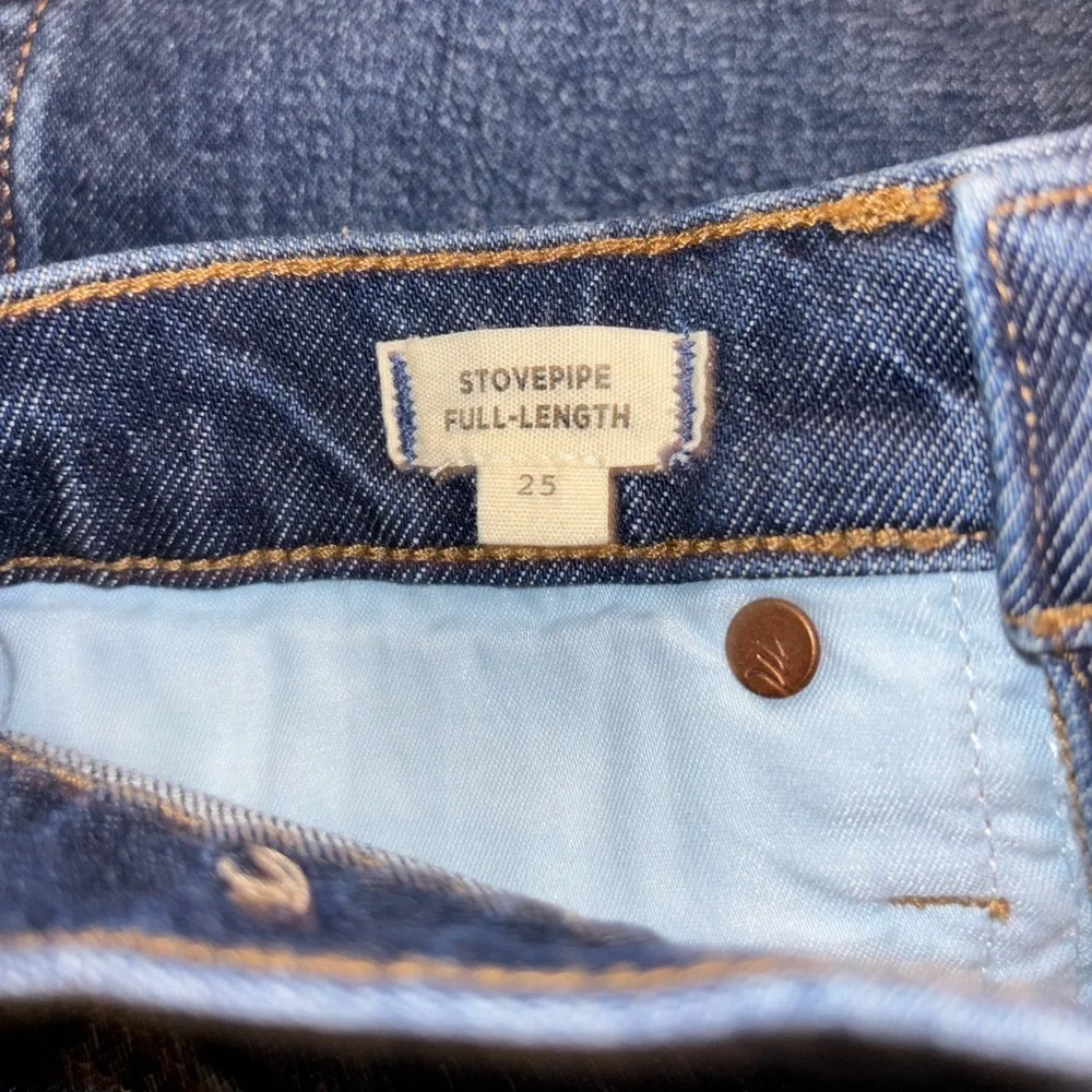 Madewell High-Rise Stovepipe Full-Length Jeans - Picture 2 of 4